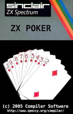 ZX Poker cassette cover