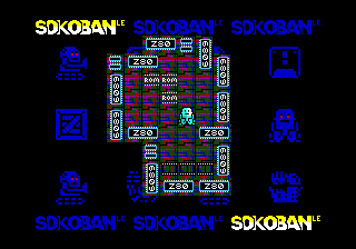 Sokoban LE pantalla de juego